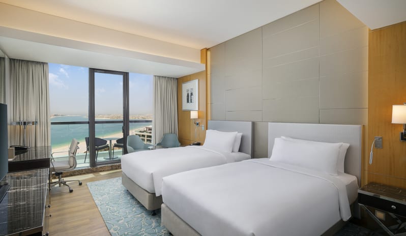 Twin Deluxe Room with Sea View